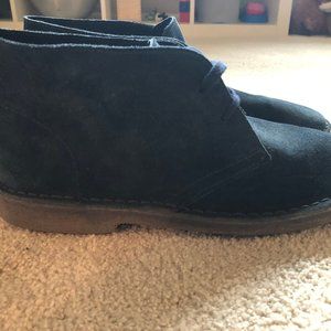 J. Crew Desert Boots, Navy, Size 11